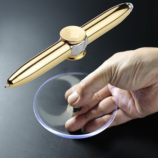 Rotatable Spinning Pen with LED Light