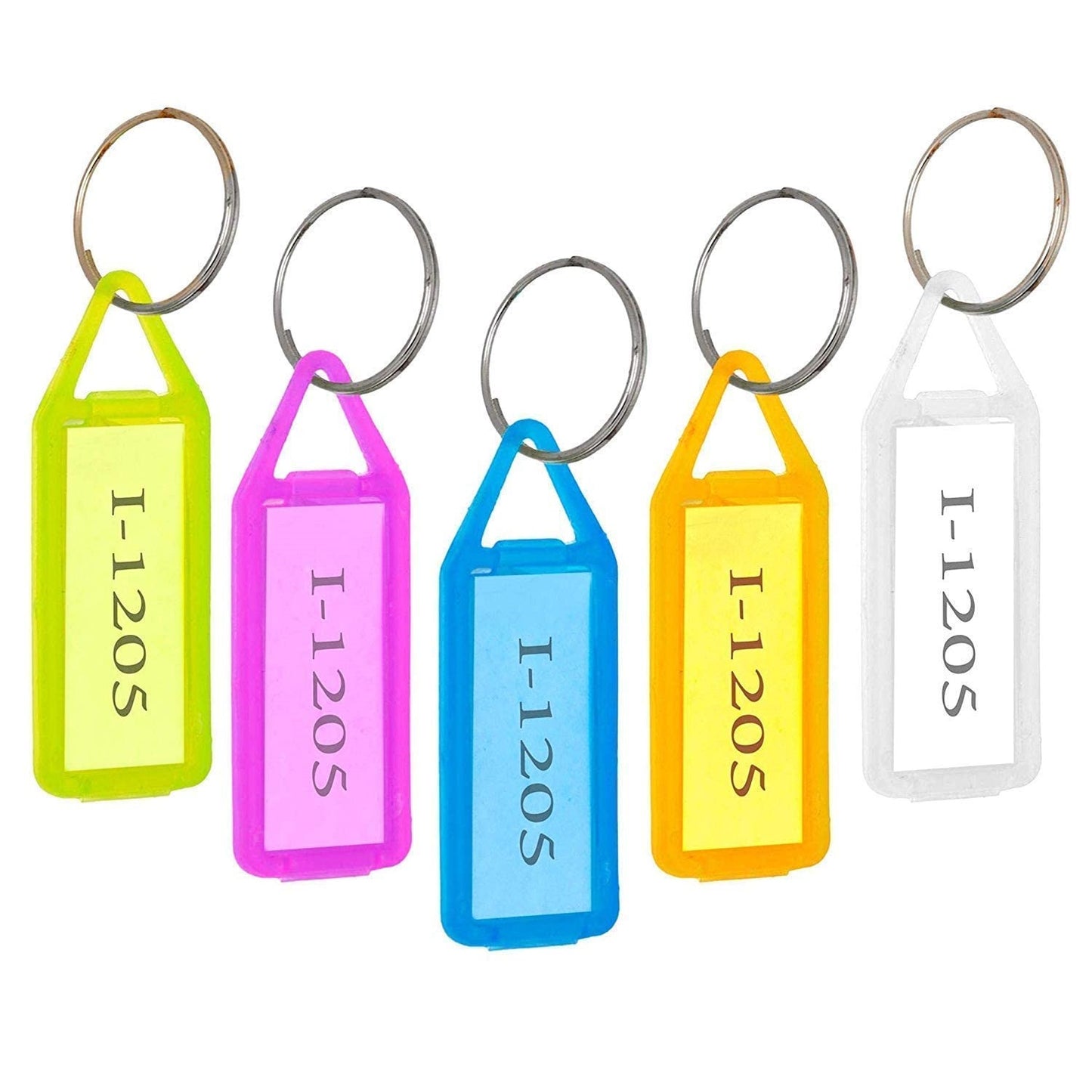 Keychain with Name Tag Multi Color