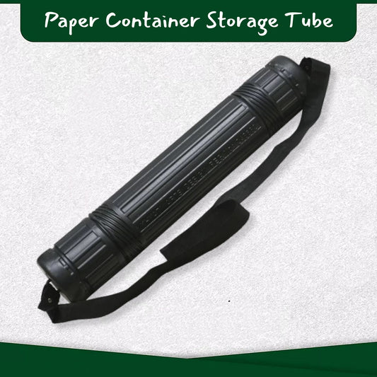 Paper Storage Tube with Strap