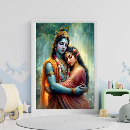 5D Diamond Painting Kit (Radha Krishna)