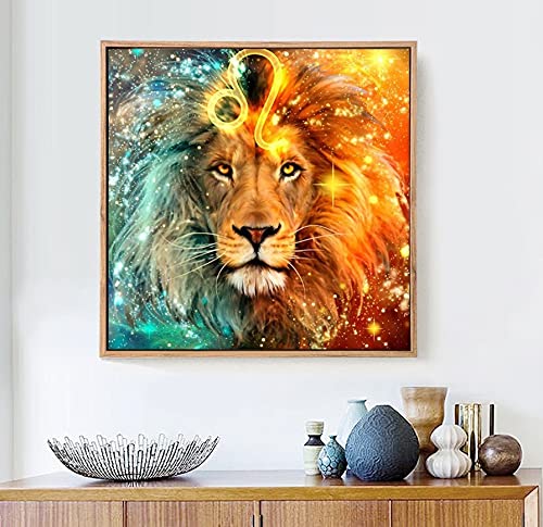 5D Diamond Painting Kit (Lion)