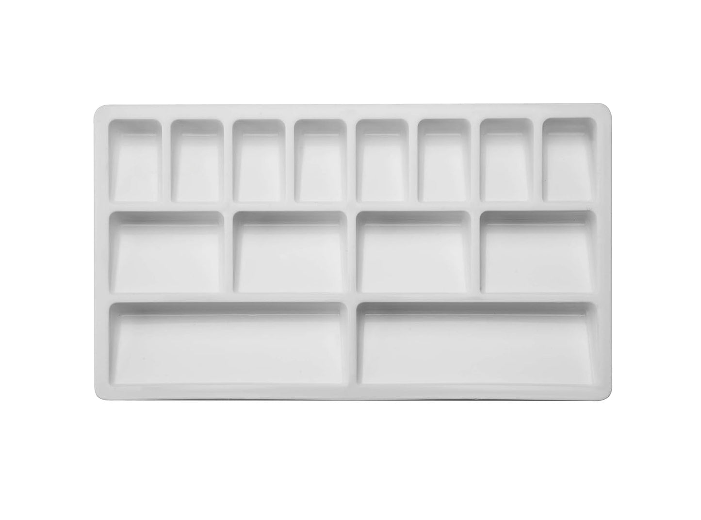 Rectangle Shape Colour Mixing Palette for Artists and Students
