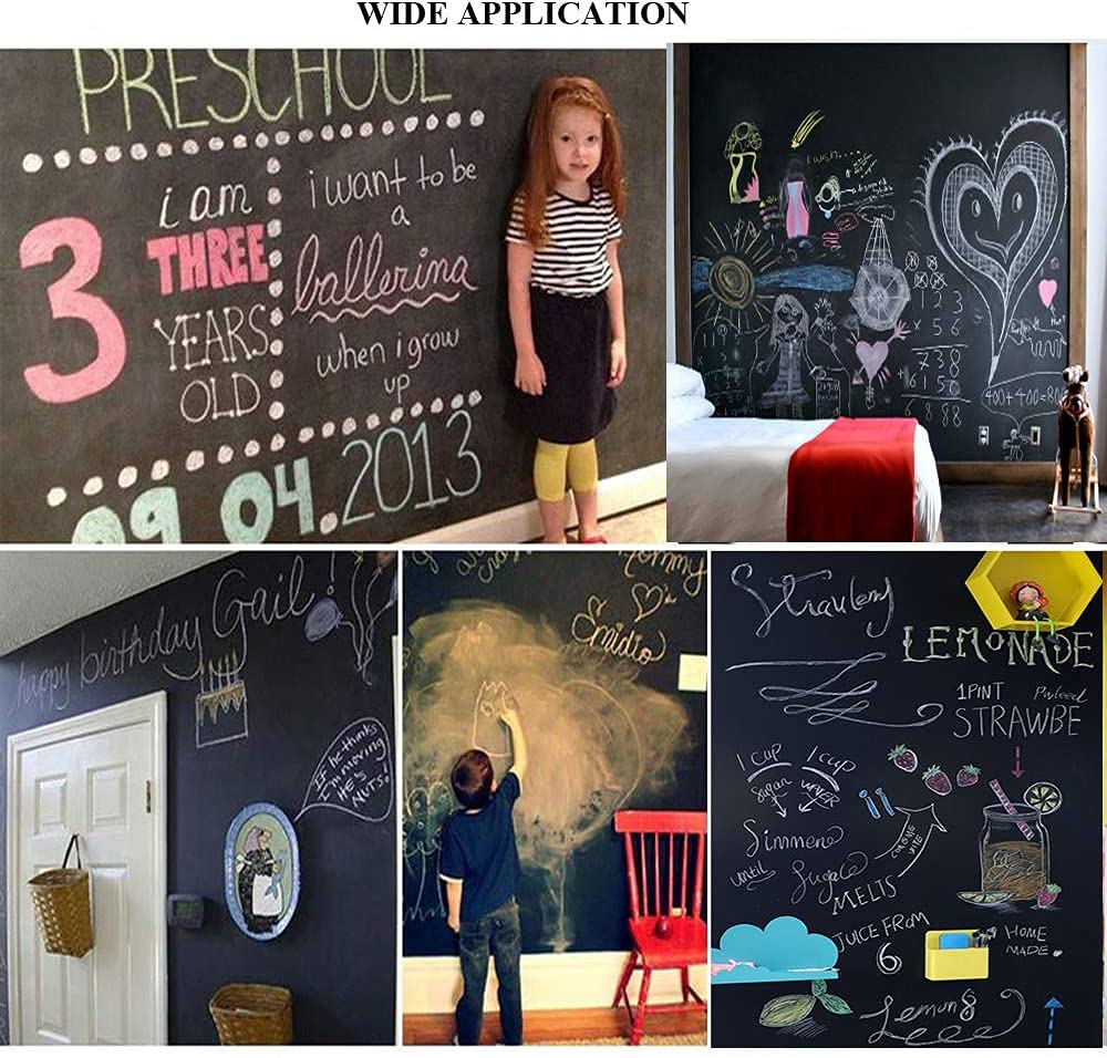 Self-Adhesive Black Board Peel & Stick Paper