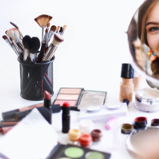 Desk Organizer Black Mesh Pen Holder