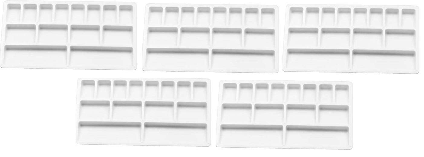 Rectangle Shape Colour Mixing Palette for Artists and Students