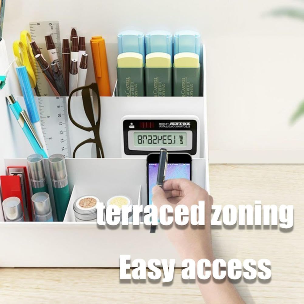 Desk Organizer Box with Drawer