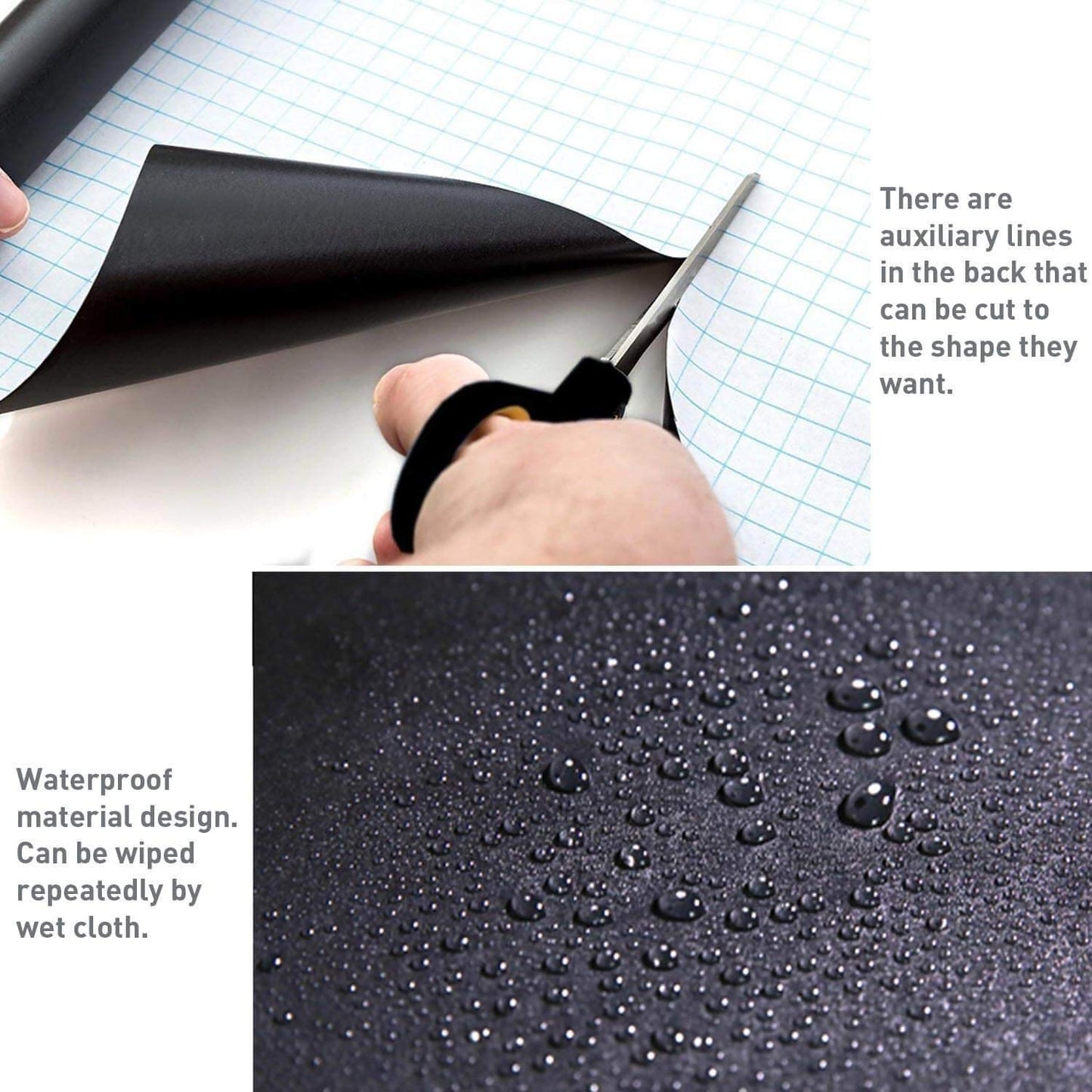 Self-Adhesive Black Board Peel & Stick Paper