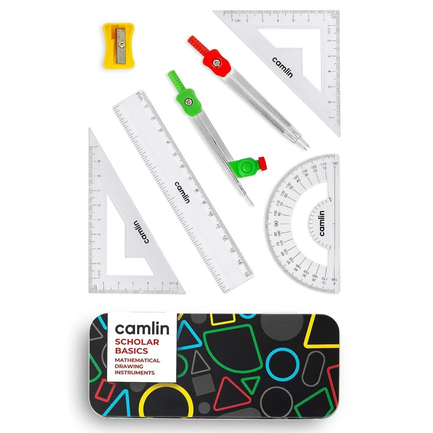 Camlin Scholar Basics Geometry Box