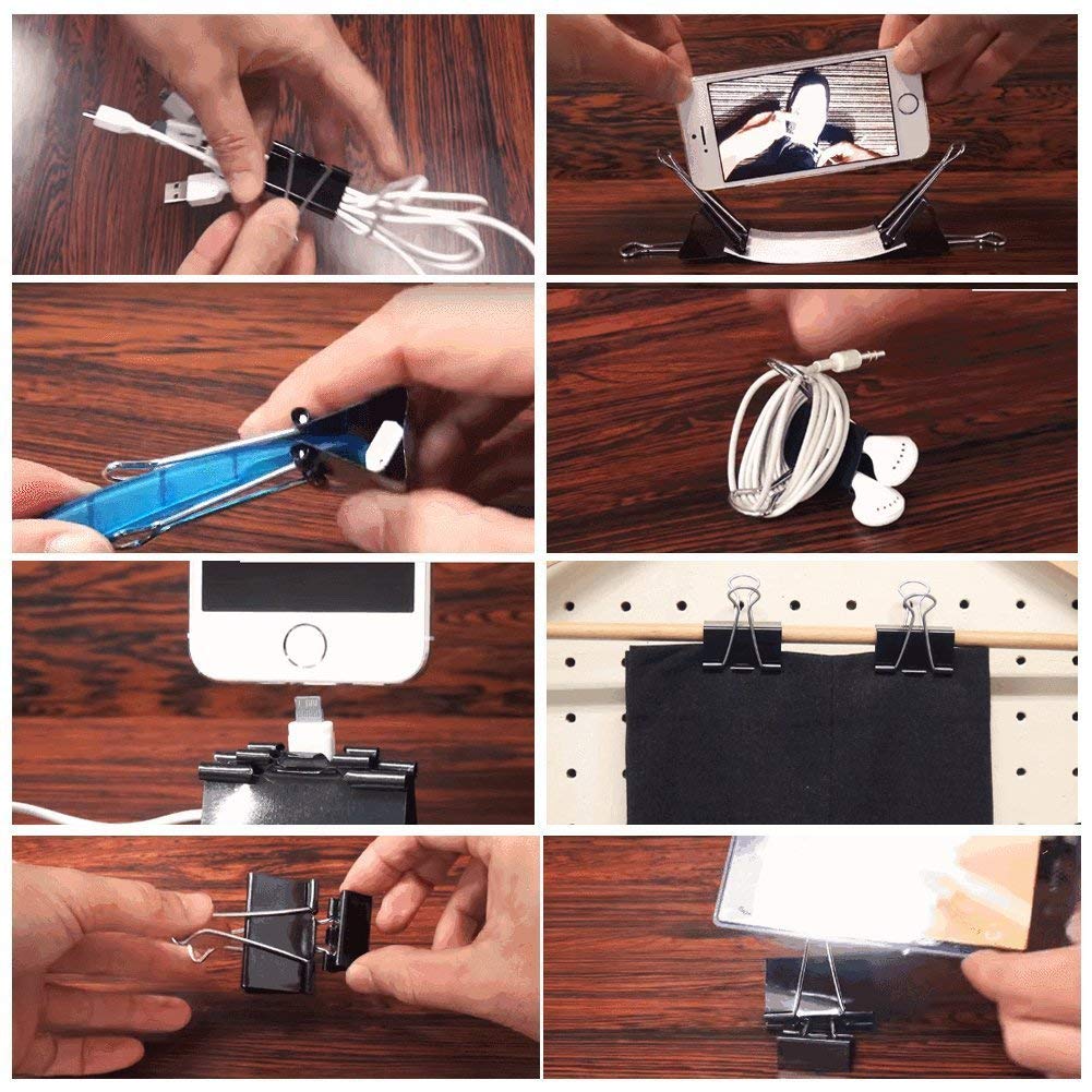 Binder Clips and Paper Clips