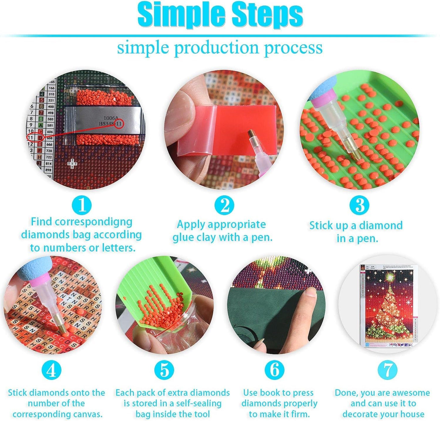 5D Diamond Painting Kit (Tree)