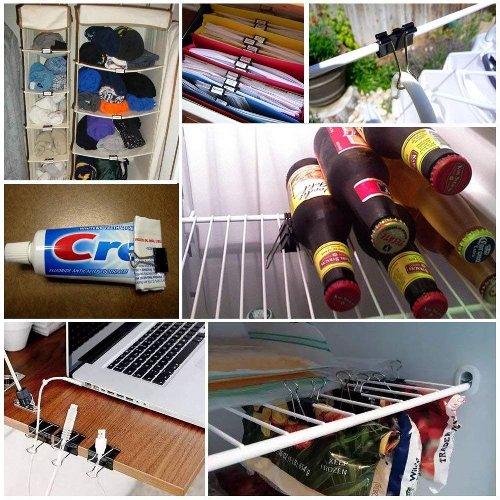 Binder Clips and Paper Clips