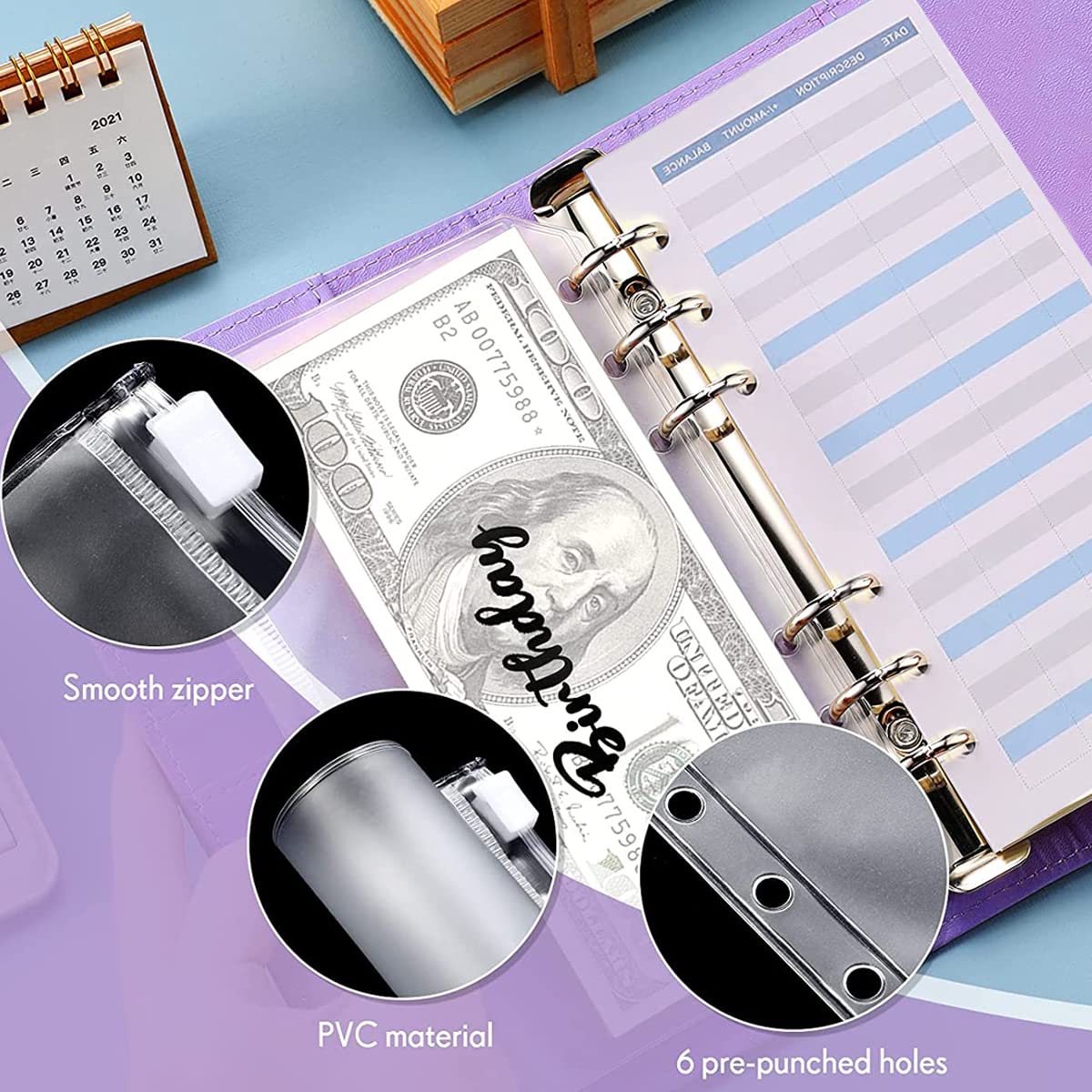 Budget Binder Notebook Set