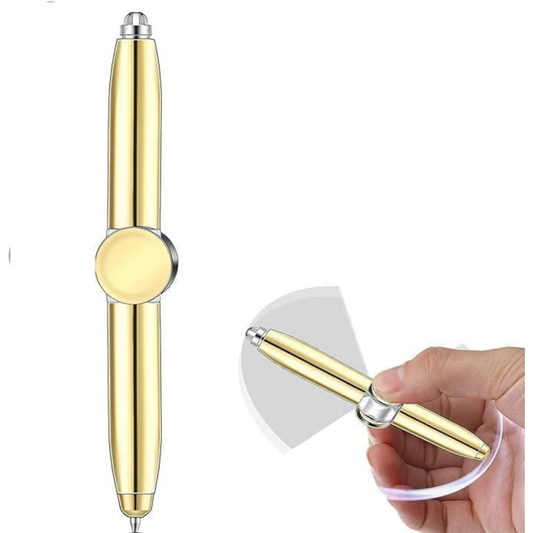 Rotatable Spinning Pen with LED Light