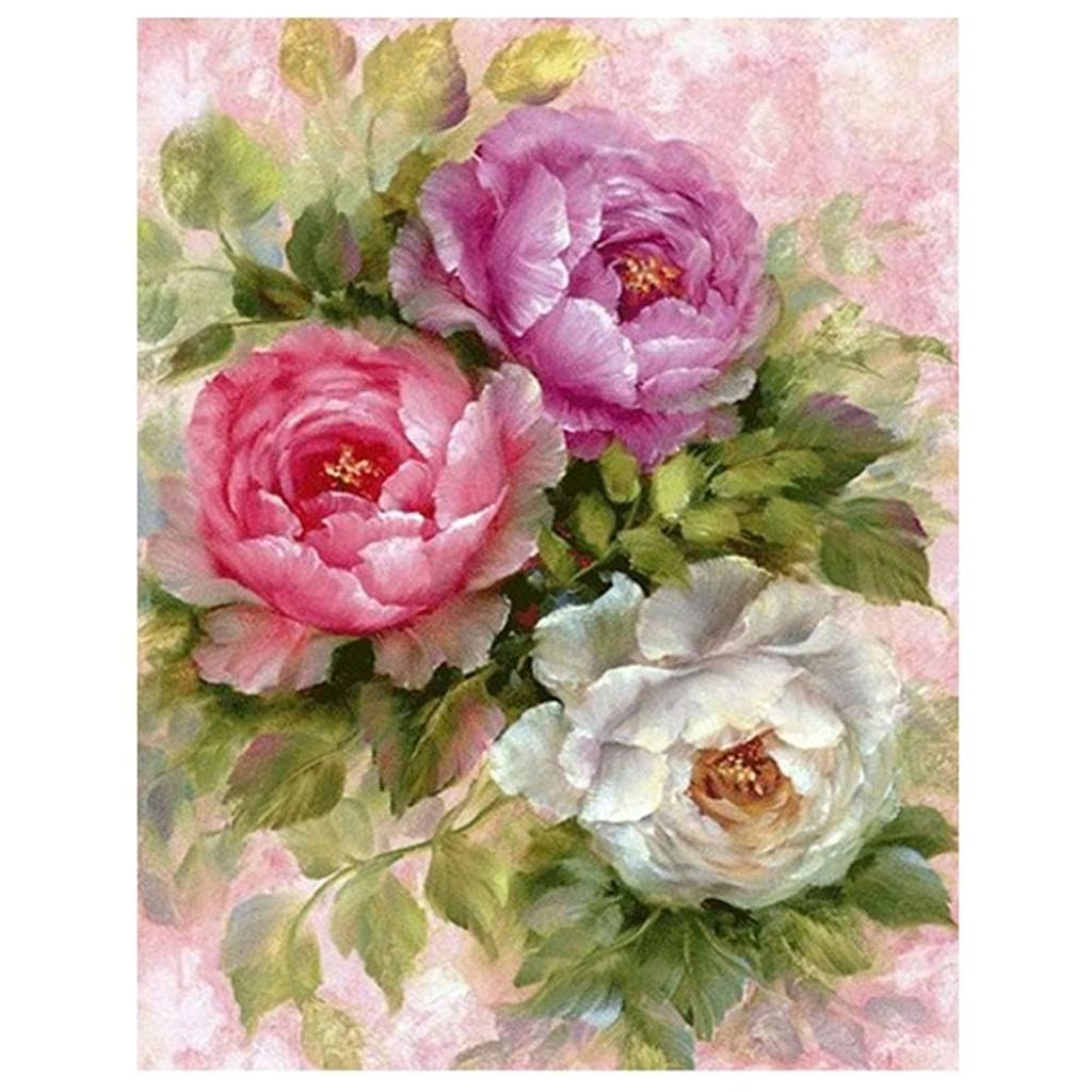 5D Diamond Painting Kit (Flower)