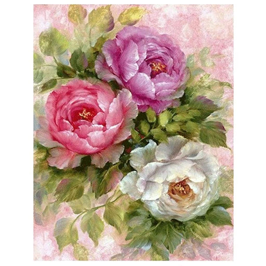 5D Diamond Painting Kit (Flower)