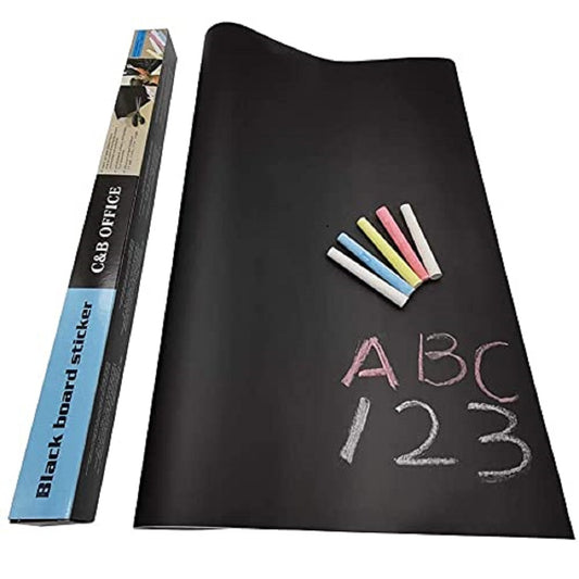 Self-Adhesive Black Board Peel & Stick Paper
