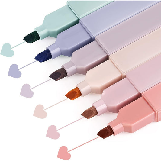 Aesthetic Cute Bible Highlighters 6Pcs