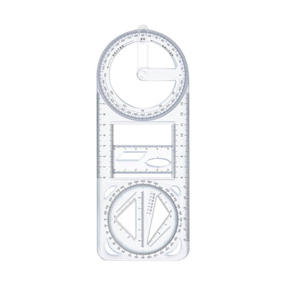Geometric Drawing Ruler Movable