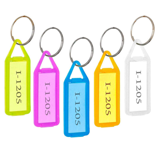Keychain with Name Tag Multi Color