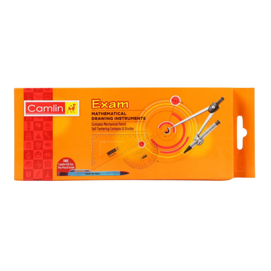 Camlin Exam Mathematical Drawing Instruments Geometry Box