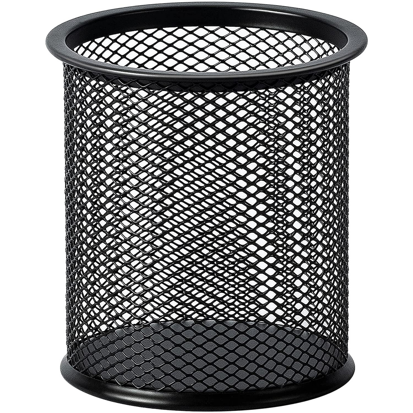 Black Mesh Pen Holder for Desk & Study Table
