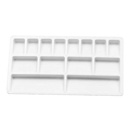 Rectangle Shape Colour Mixing Palette for Artists and Students