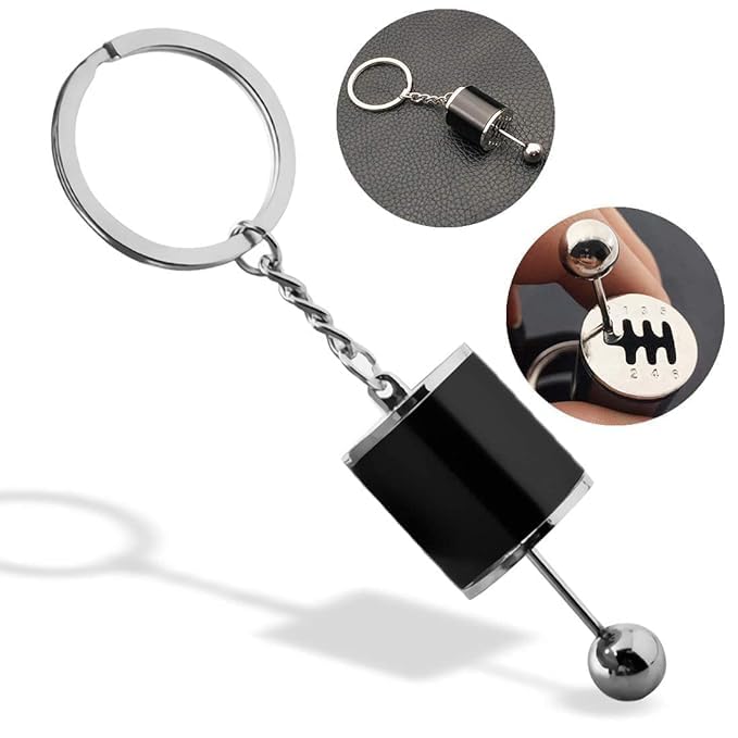 Gear Box Shifter Keychain