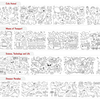 Drawing Paper Roll for Kids - 30x300 Cm