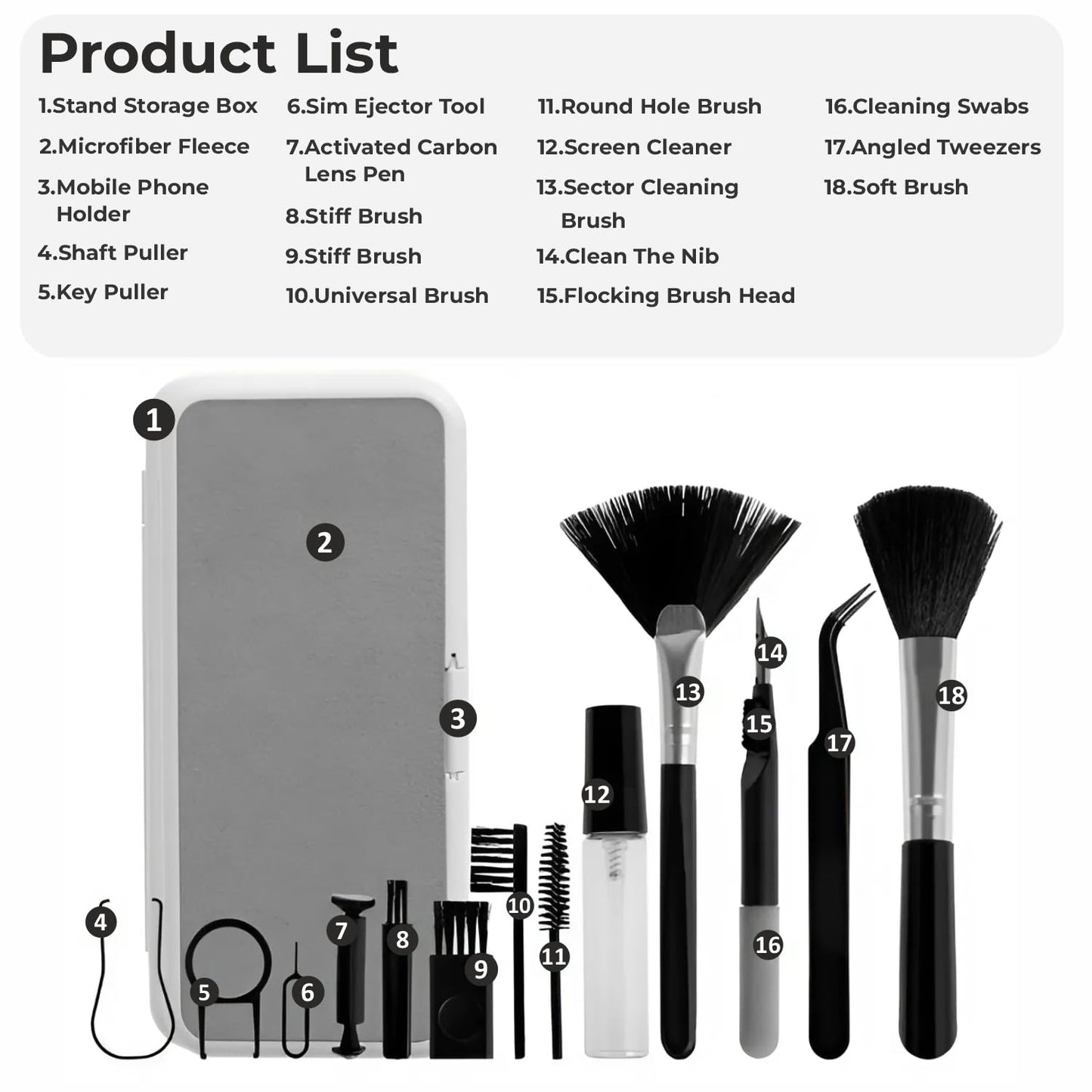 18 in 1 Smart Gadget Cleaning Kit