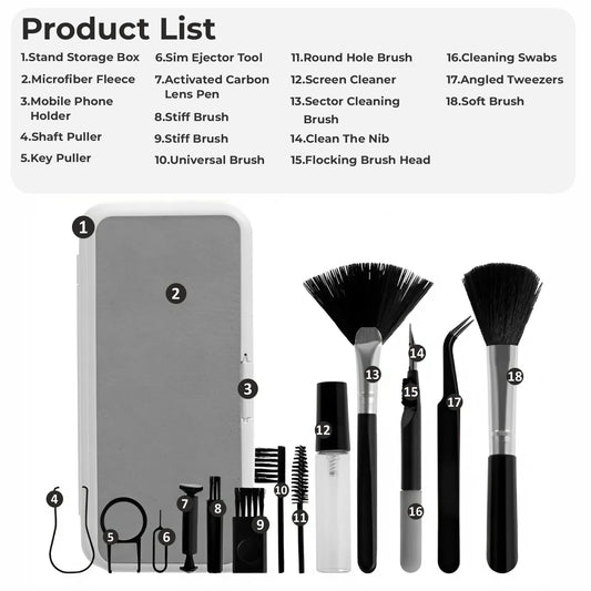 18 in 1 Smart Gadget Cleaning Kit