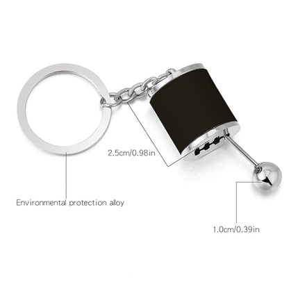 Gear Box Shifter Keychain
