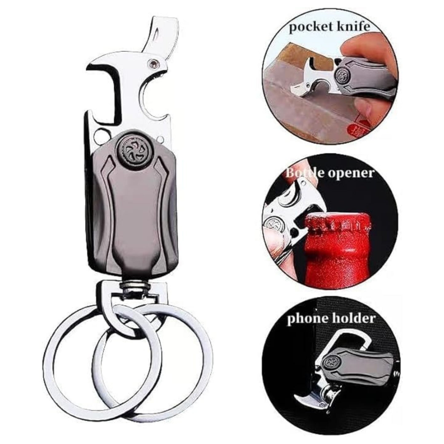 5 in 1 Multifunction Keychain