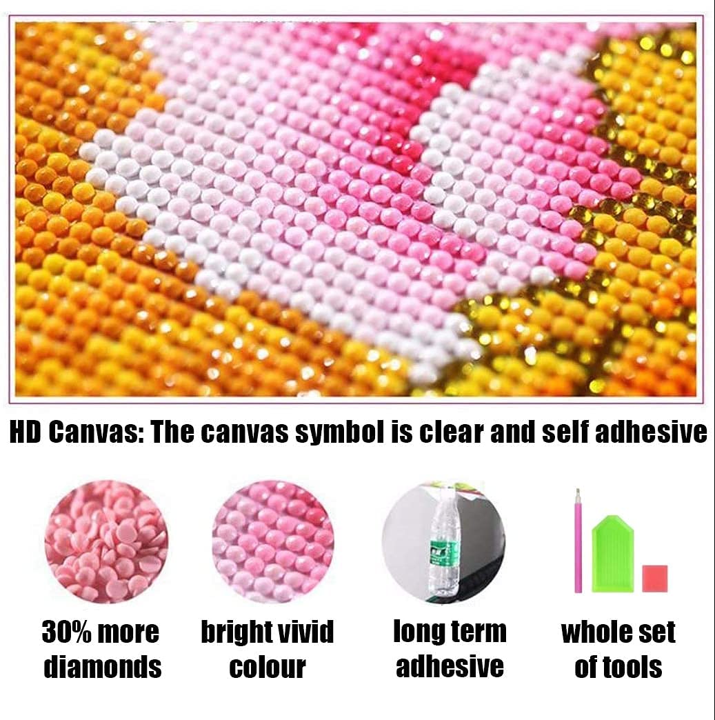 5D Diamond Painting Kit (Lion)