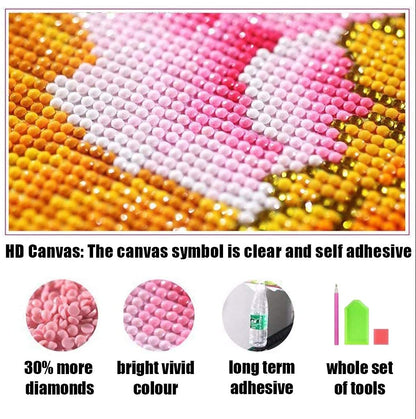 5D Diamond Painting Kit (Lion)