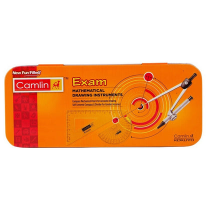 Camlin Exam Mathematical Drawing Instruments Geometry Box