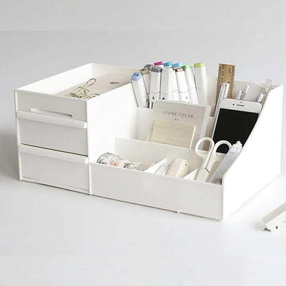 Desk Organizer Box with Drawer