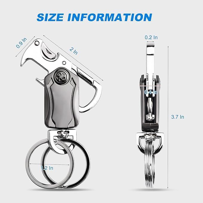 5 in 1 Multifunction Keychain