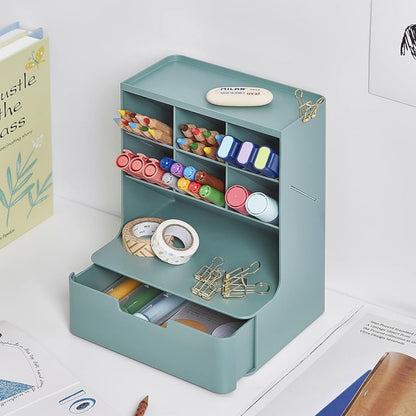 Desk Organizer with Drawer