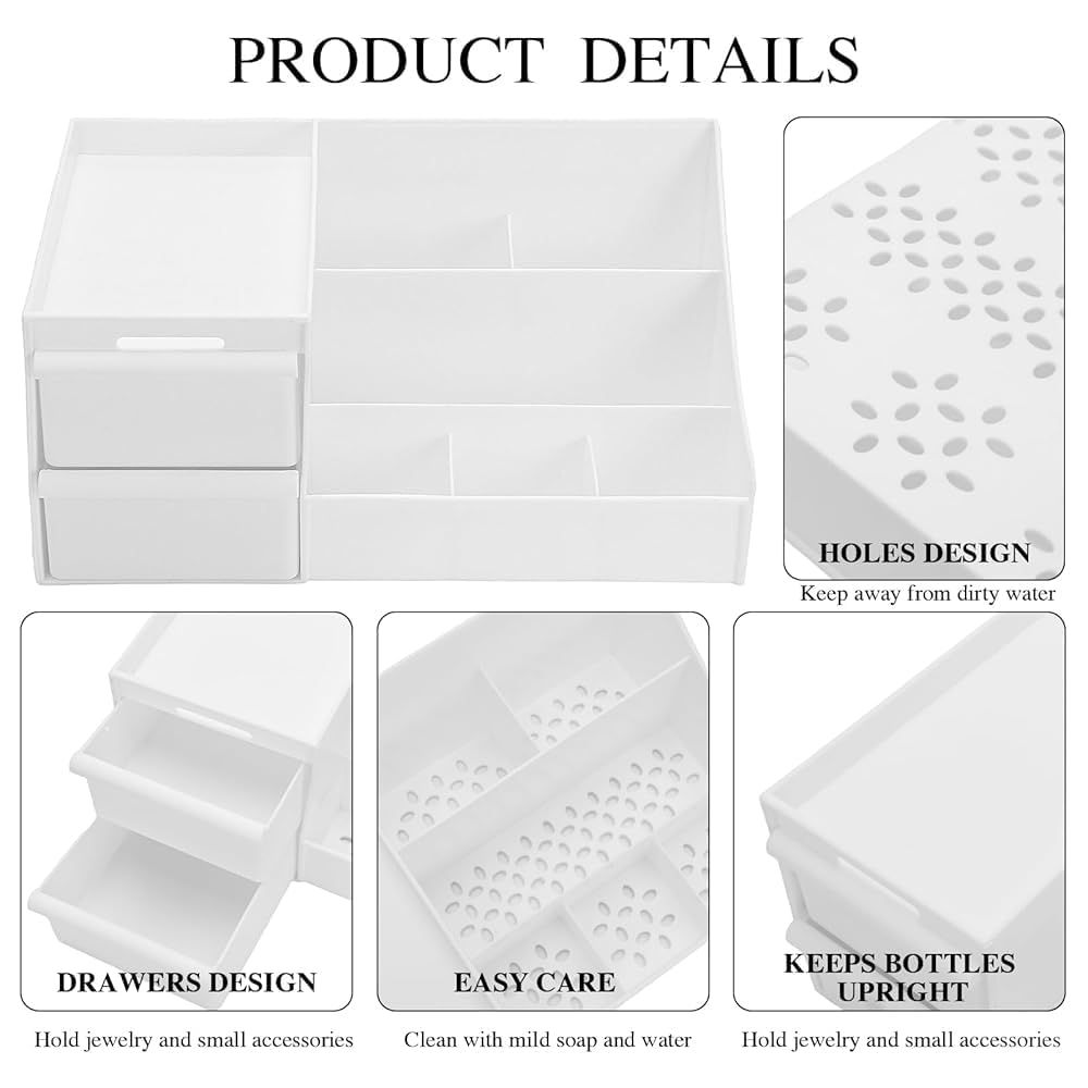 Desk Organizer Box with Drawer