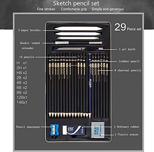 Drawing Sketching Art Tool Kit 29 Pcs