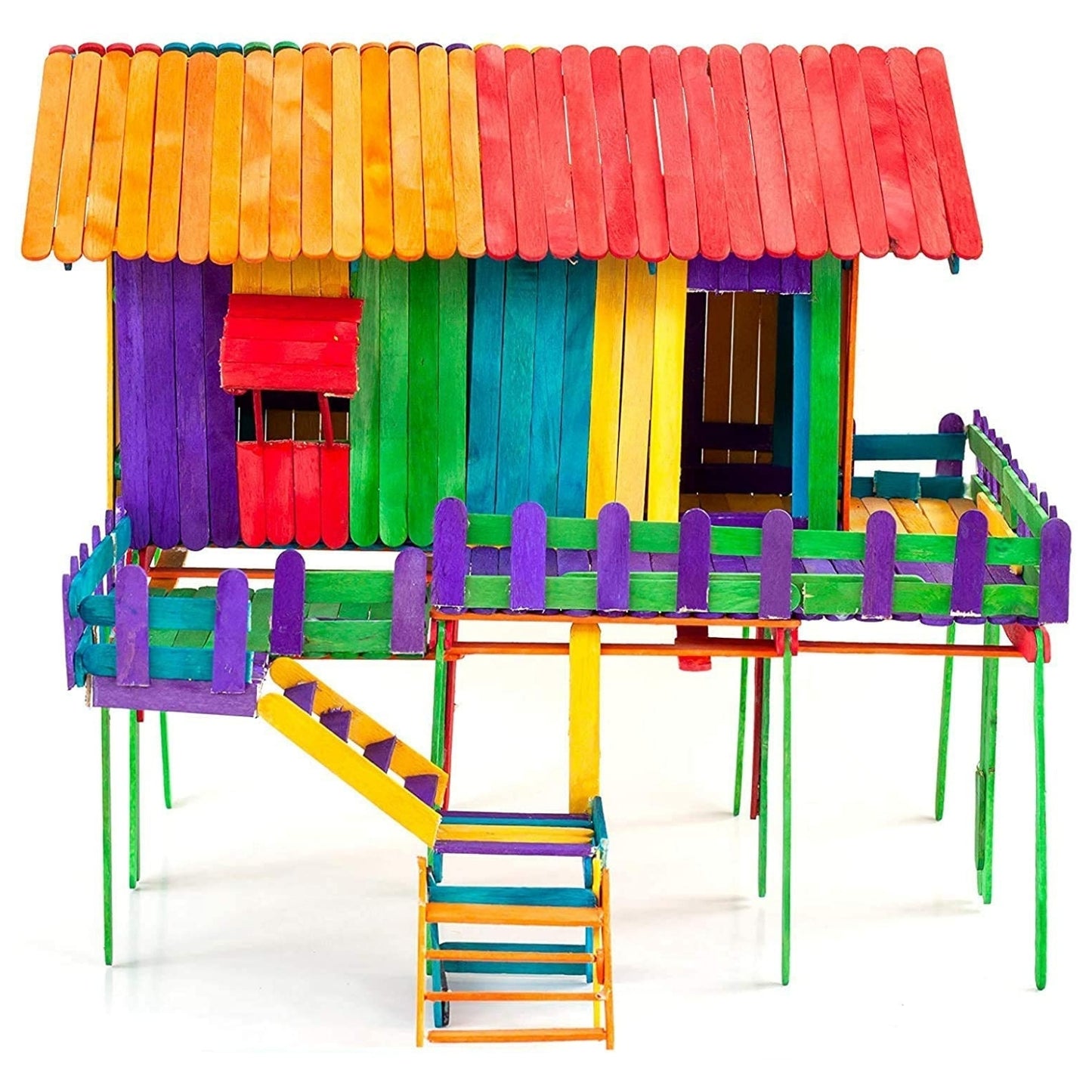 Ice Cream Sticks Colored | 50 Sticks