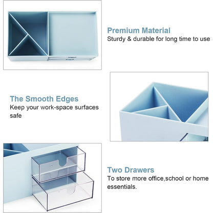 Desk Organizer with 2 Drawer