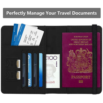 Leather Passport Holder