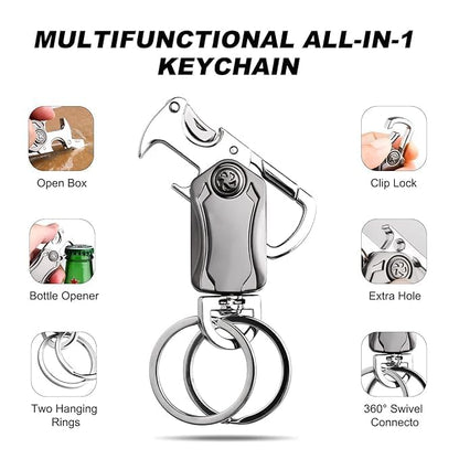 5 in 1 Multifunction Keychain