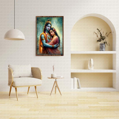 5D Diamond Painting Kit (Radha Krishna)