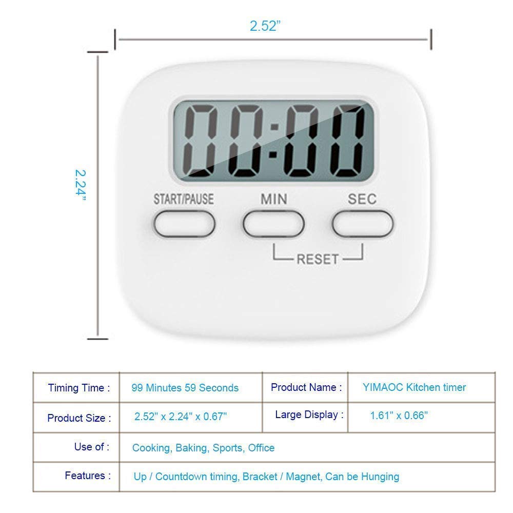 Pomodoro Timer Clock with Alarm