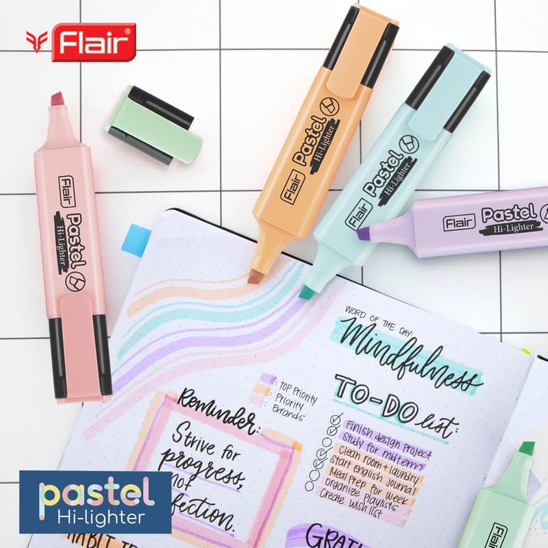 Flair Pastel Highlighter 5Pcs