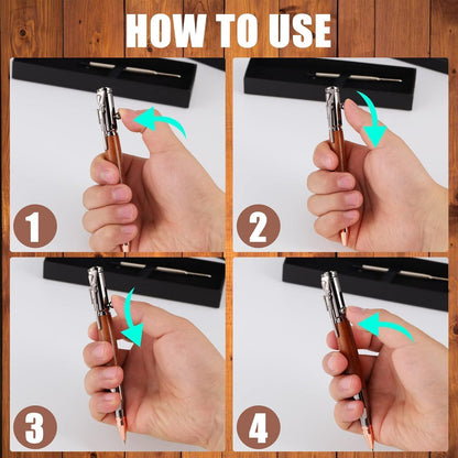 Bolt Action Pen Bullet Shaped Metal Pen