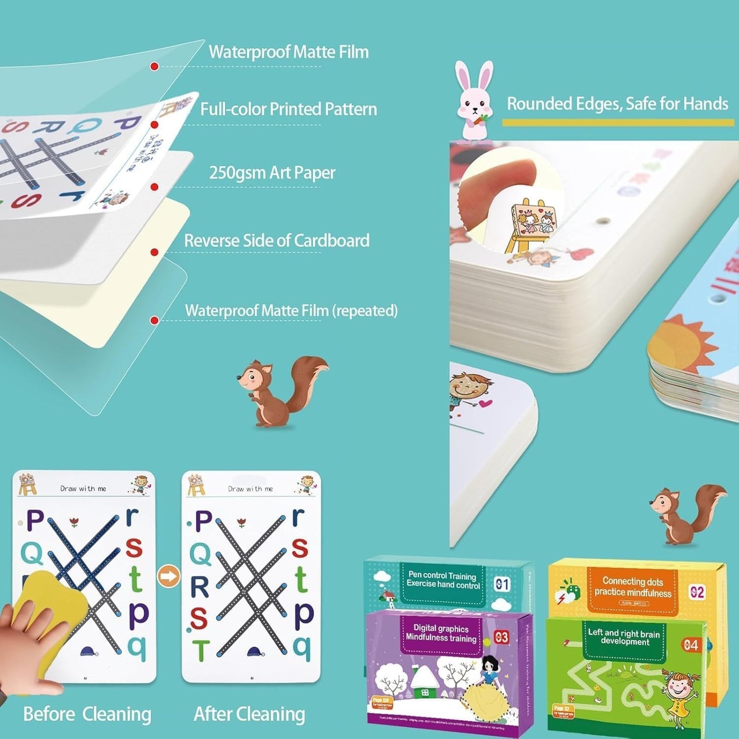 Magical Tracing Workbook 64 Pages