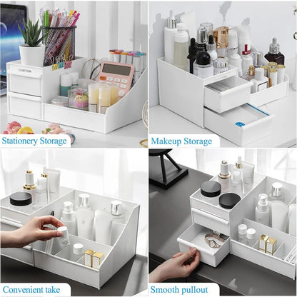 Desk Organizer Box with Drawer